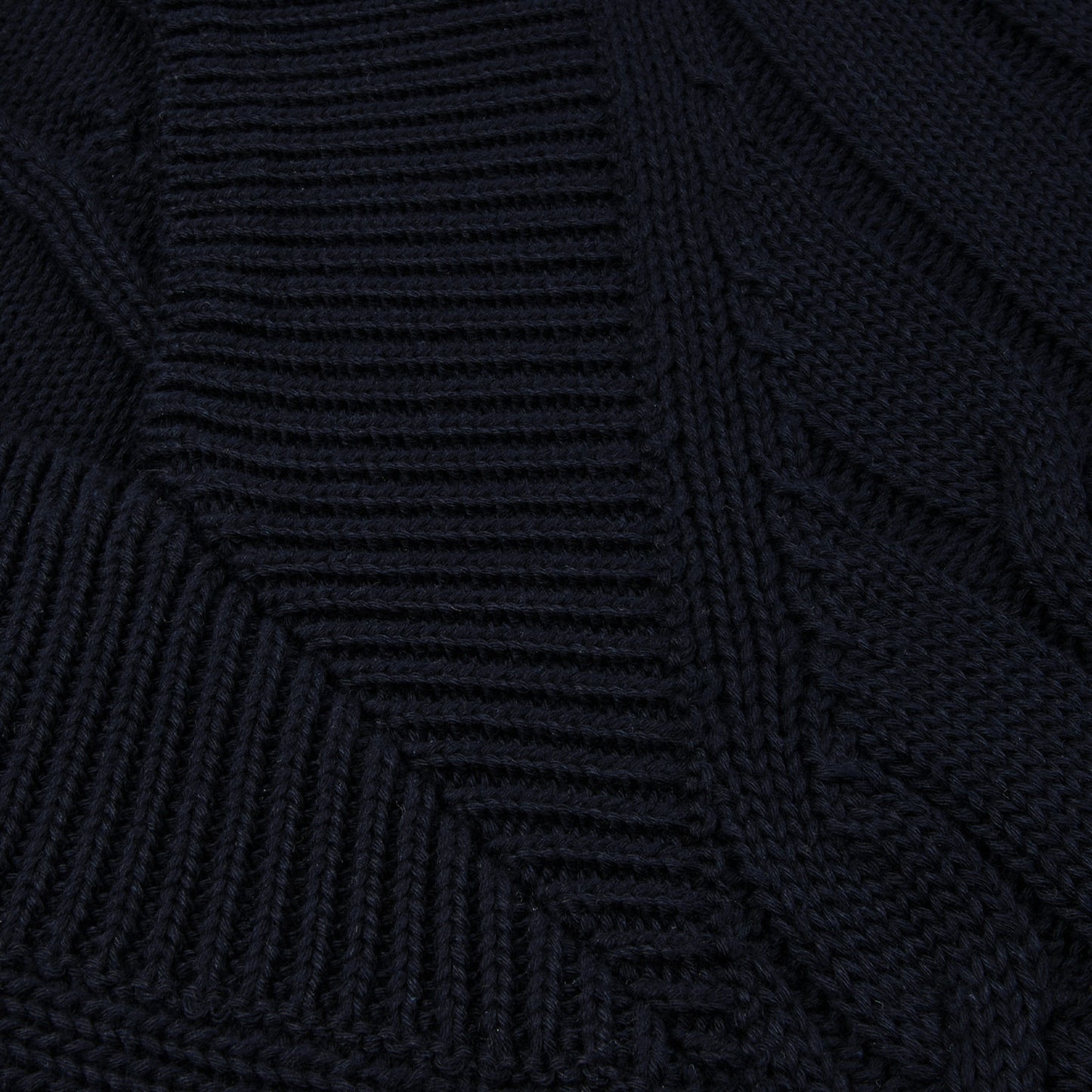 Pull en coton marine