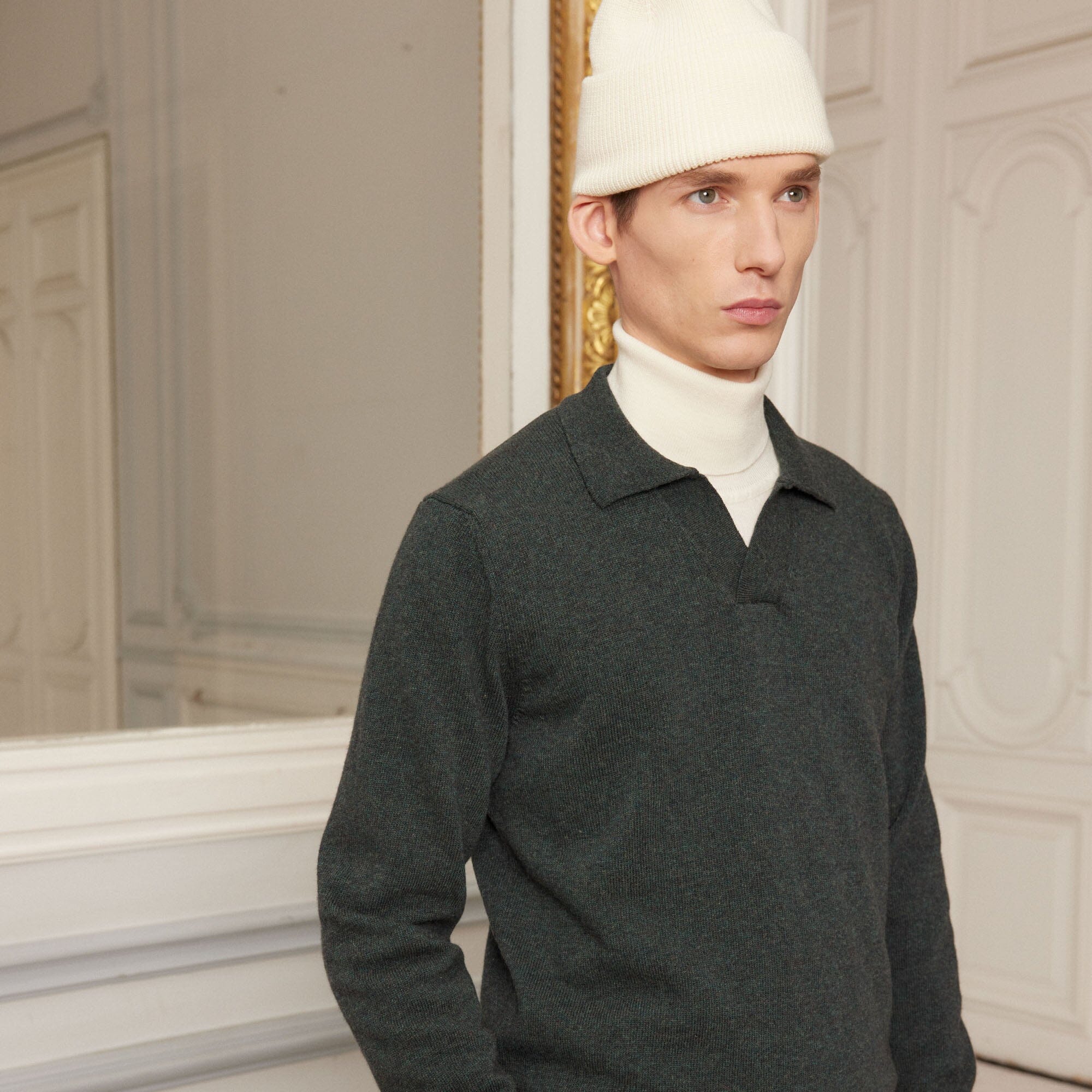 Polo sweater cap outlet