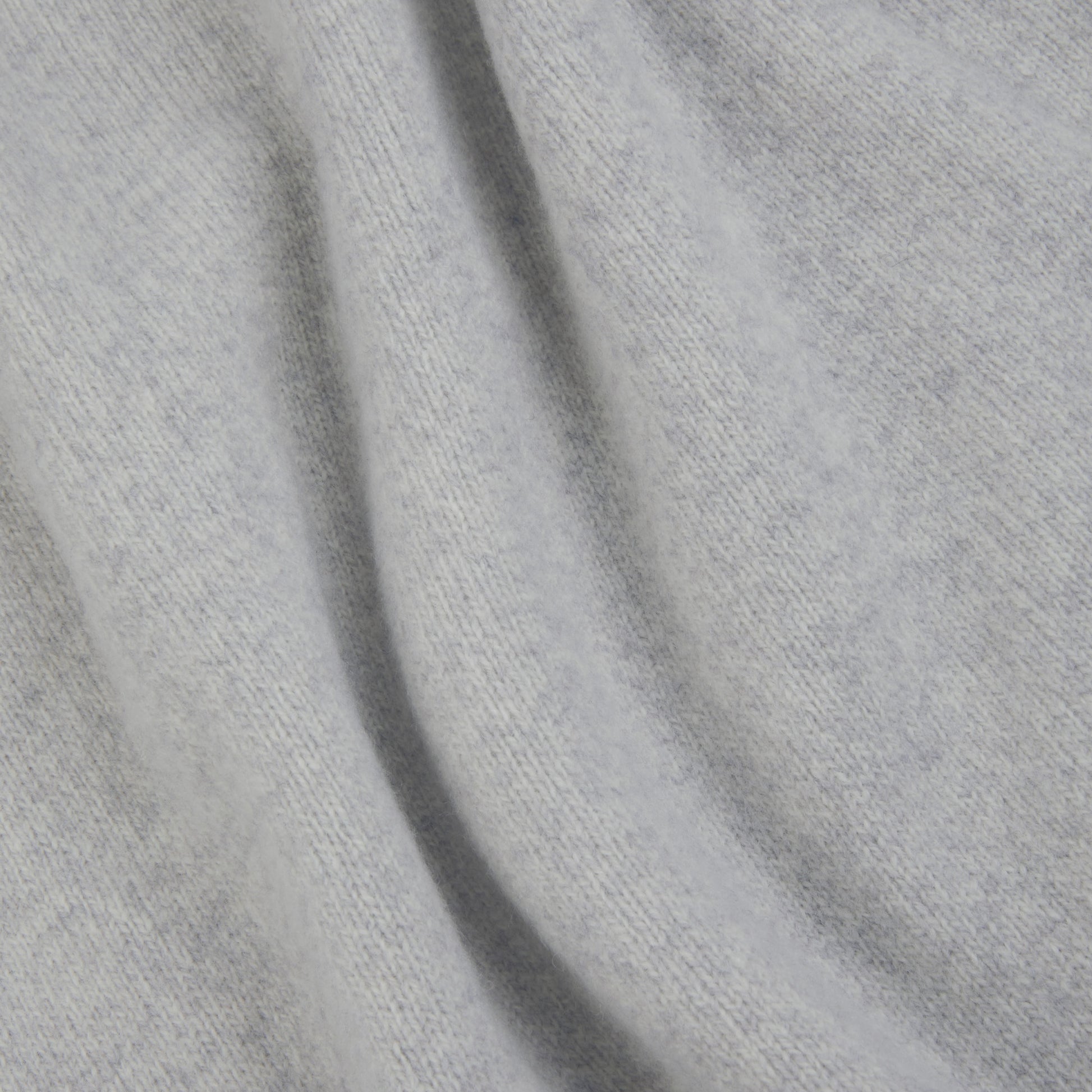 Pull en laine mérinos gris clair chiné