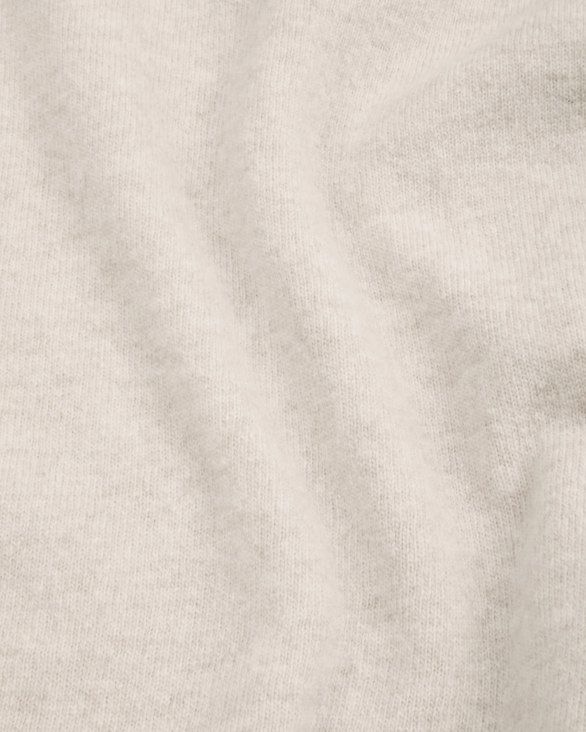 Beiger Rollkragenpullover aus extrafeiner Wolle