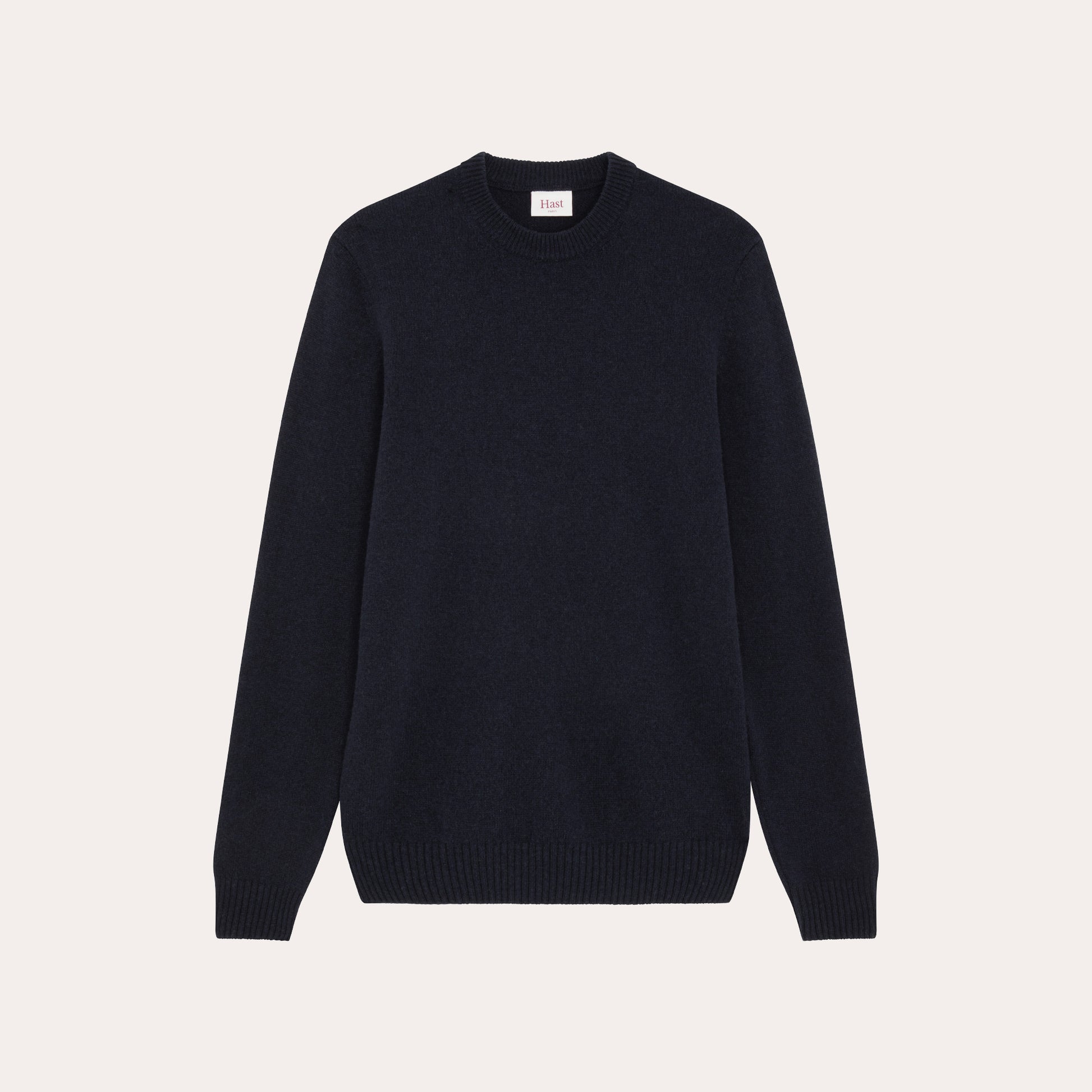 Pull en laine mérinos marine