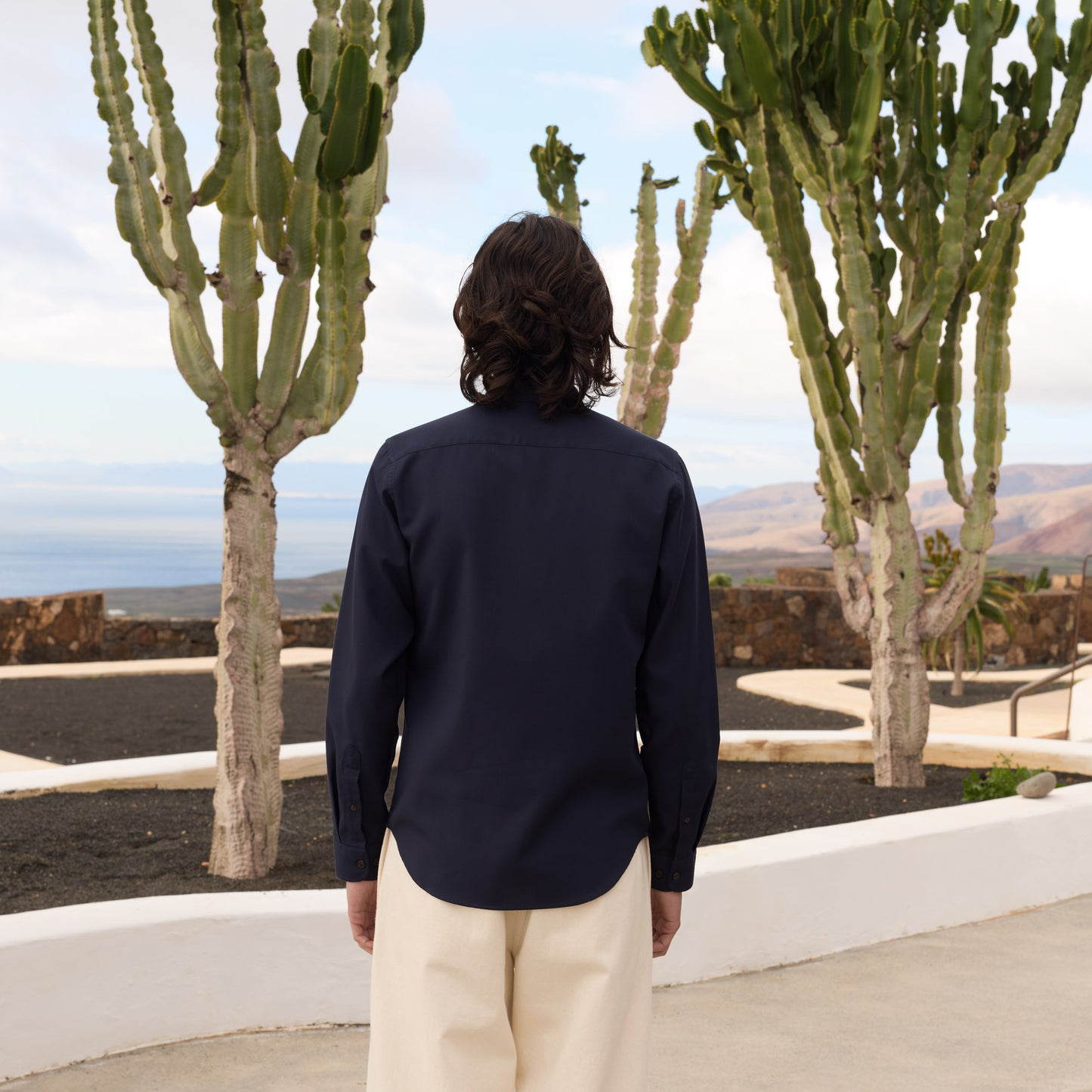 Navy Giro Inglese shirt