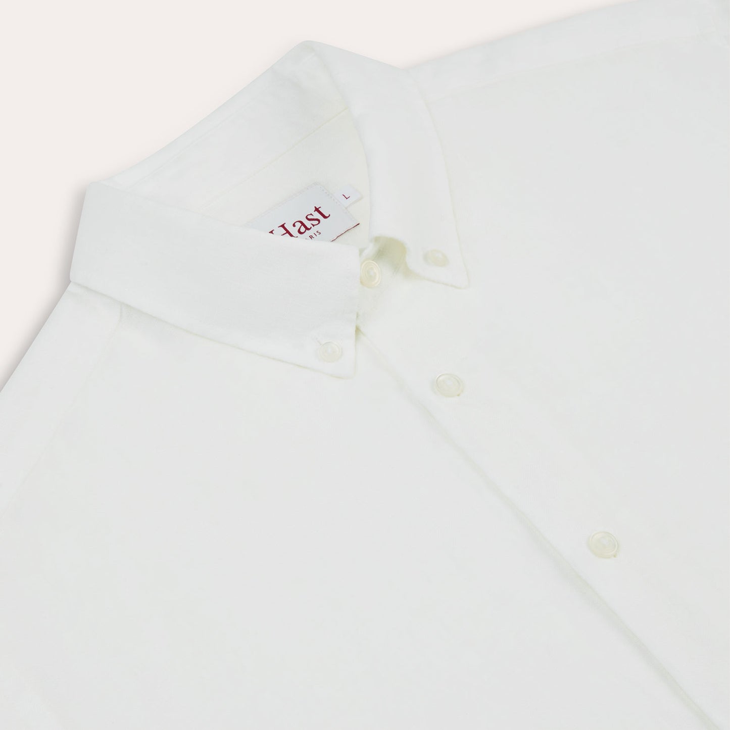 White linen shirt