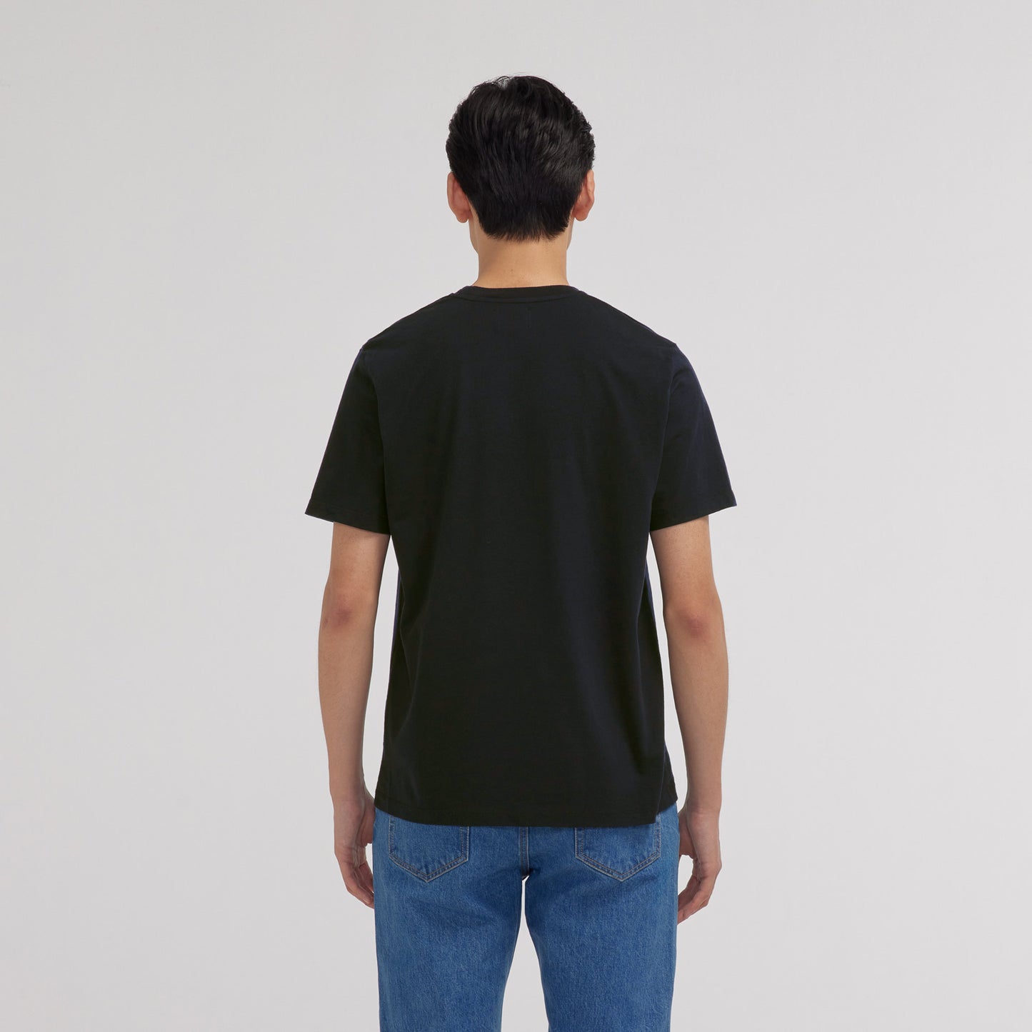 Black cotton t-shirt