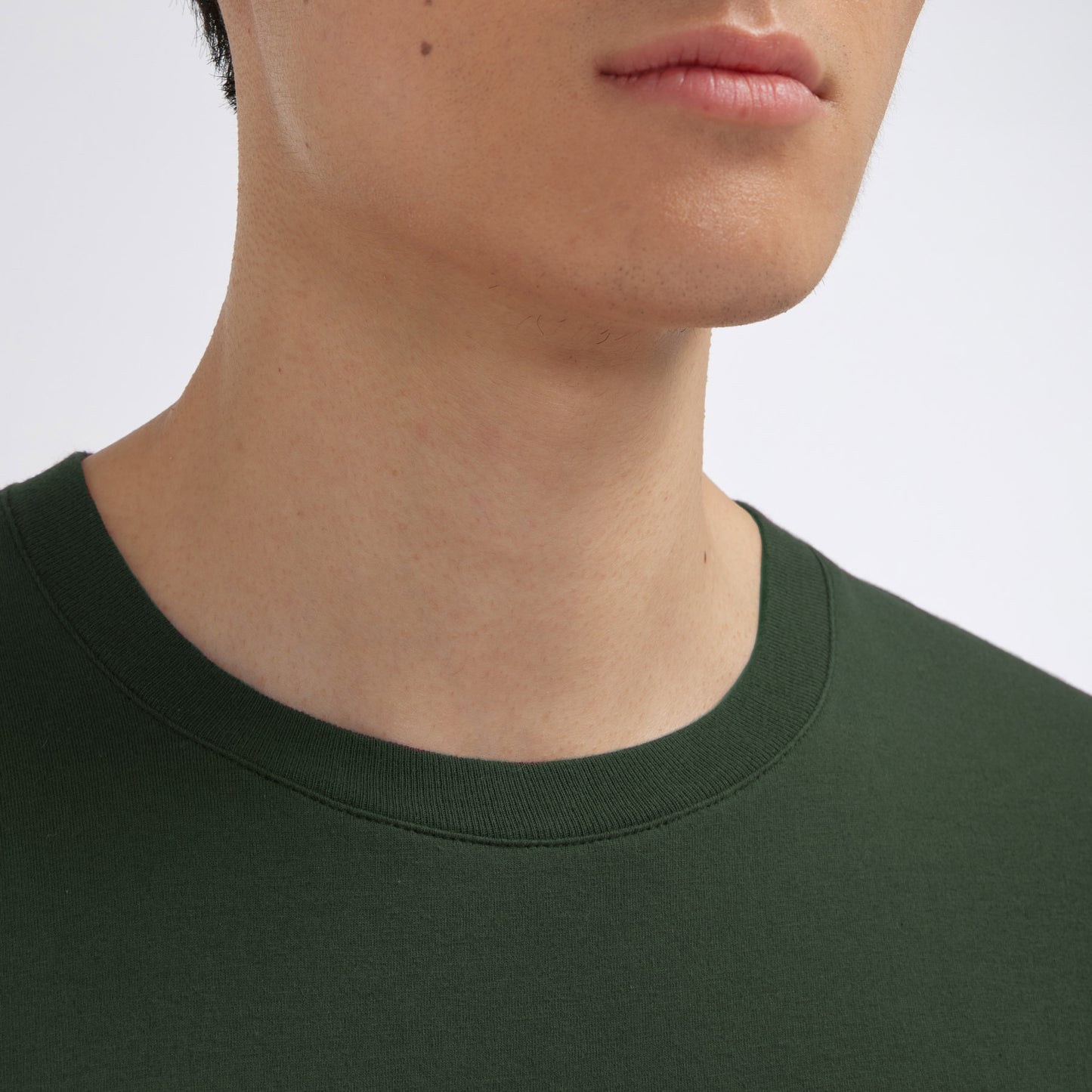green cotton t-shirt