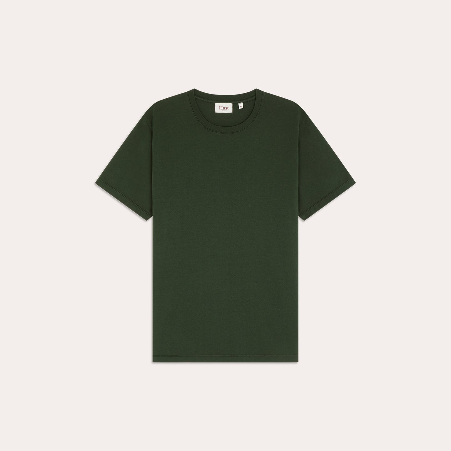 green cotton t-shirt