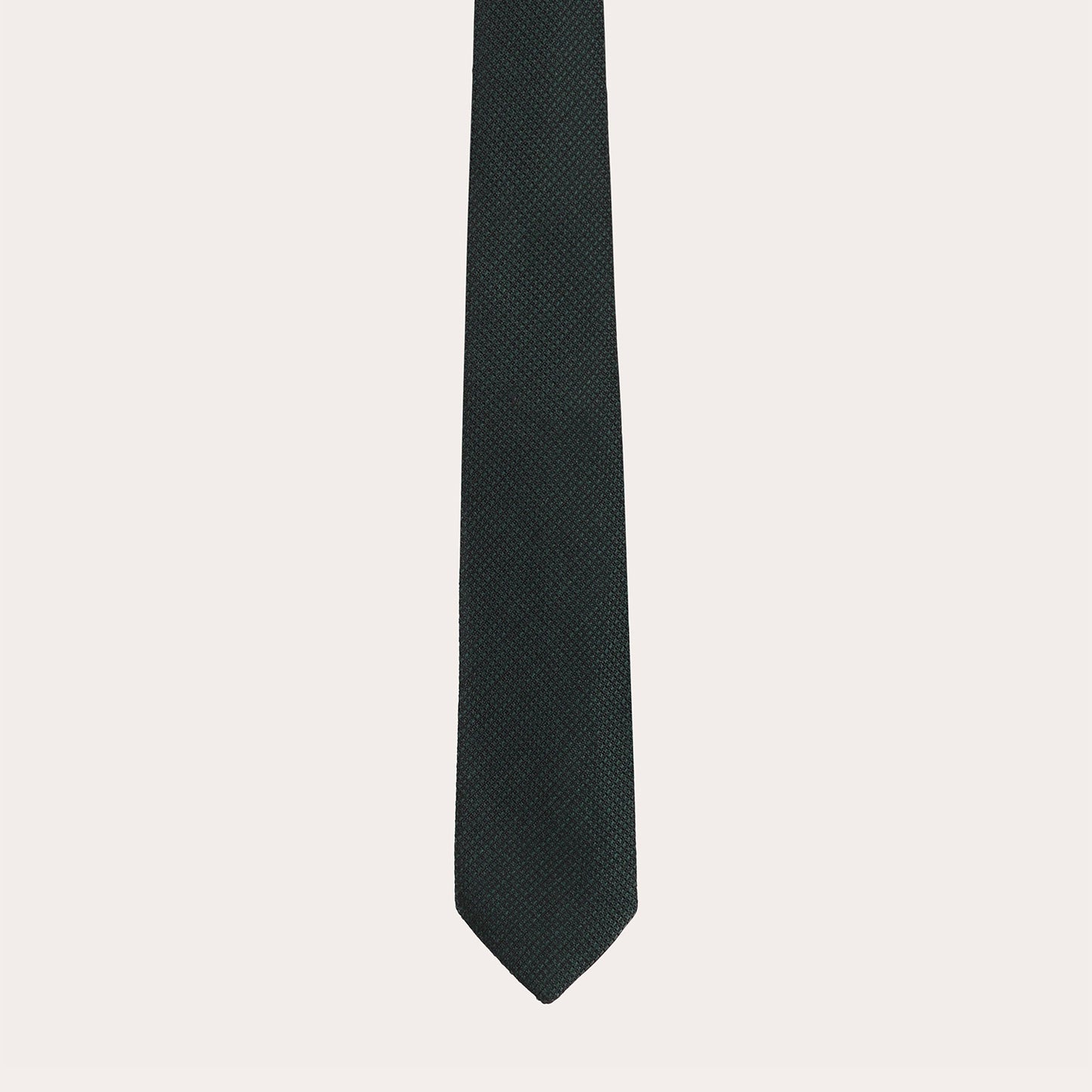 Cravate tissée verte