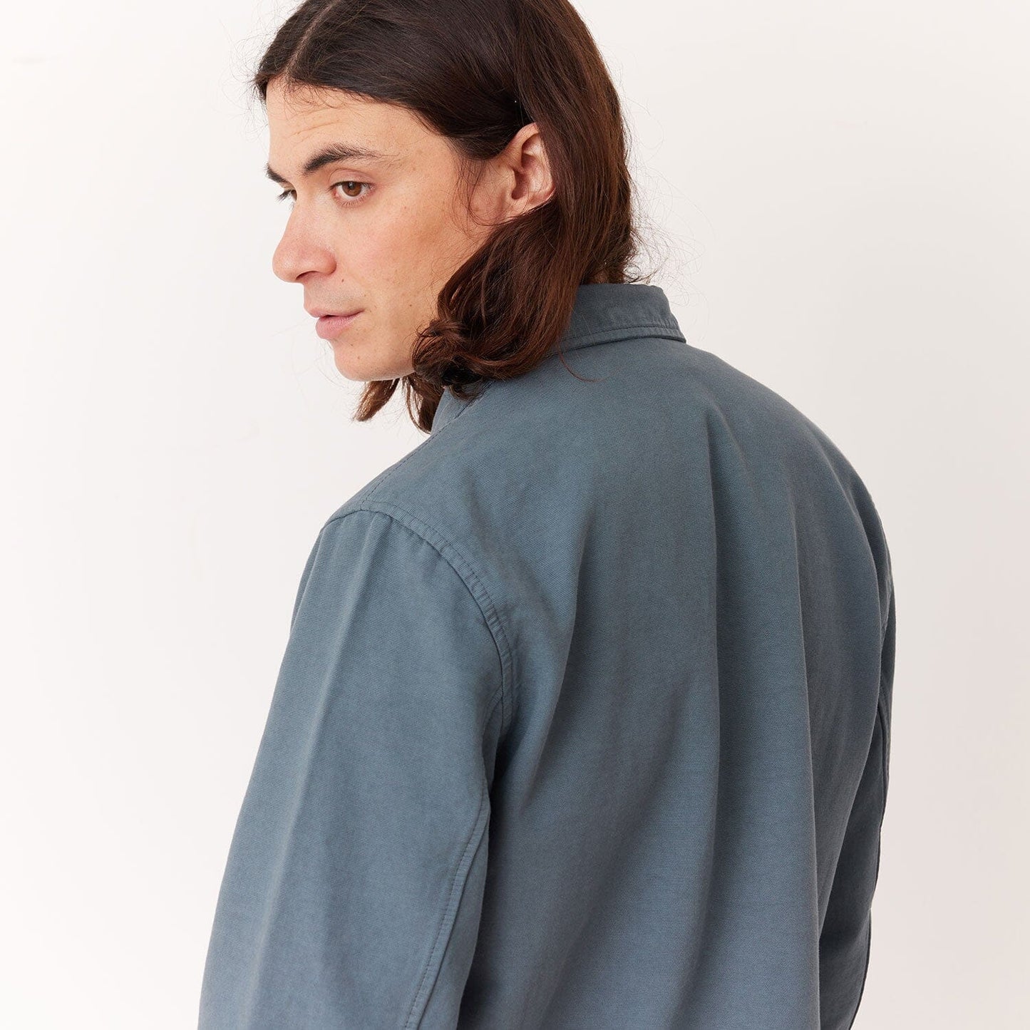 Veste de travail bleue