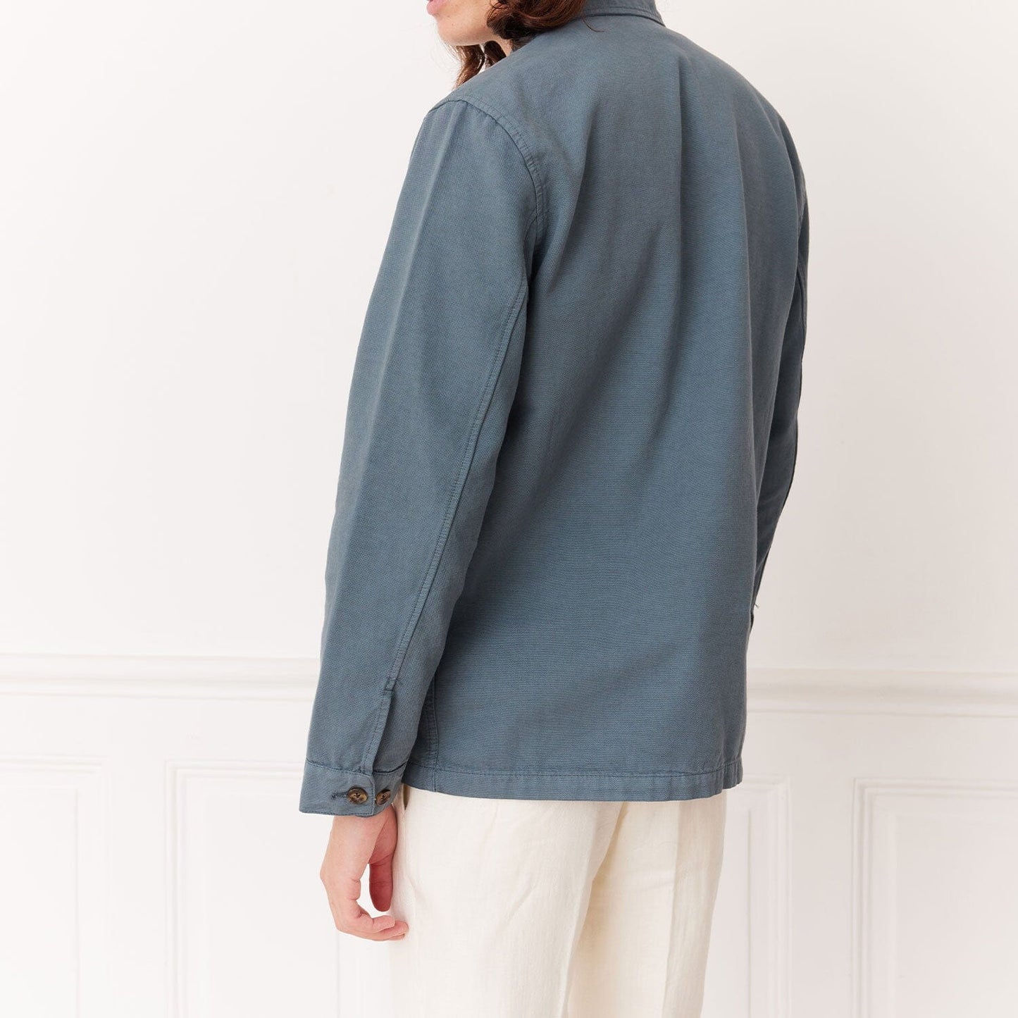 Veste de travail bleue