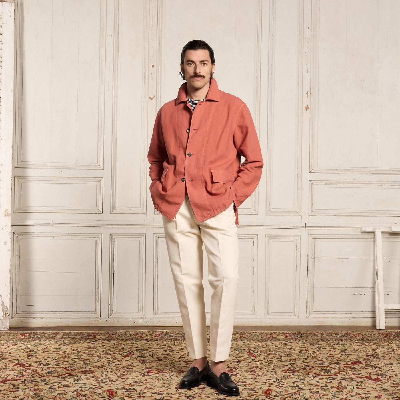 Veste De Travail Homme Manches Convertibles - Coupe-vent Légère Multi-poches - Pour Randonnée, Travail, Quotidien - Taille Grande Disponible