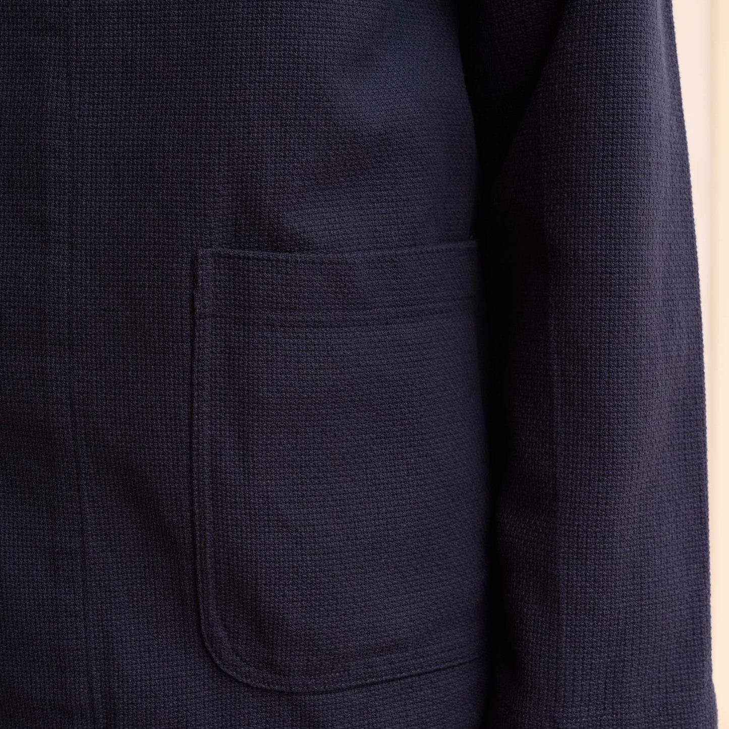 Navy cotton work jacket