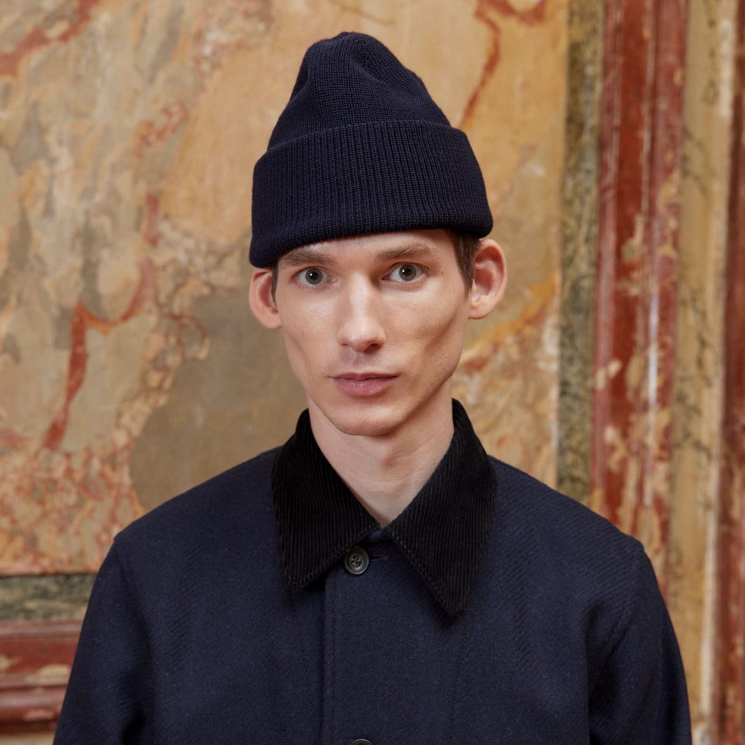 Veste de travail en laine marine