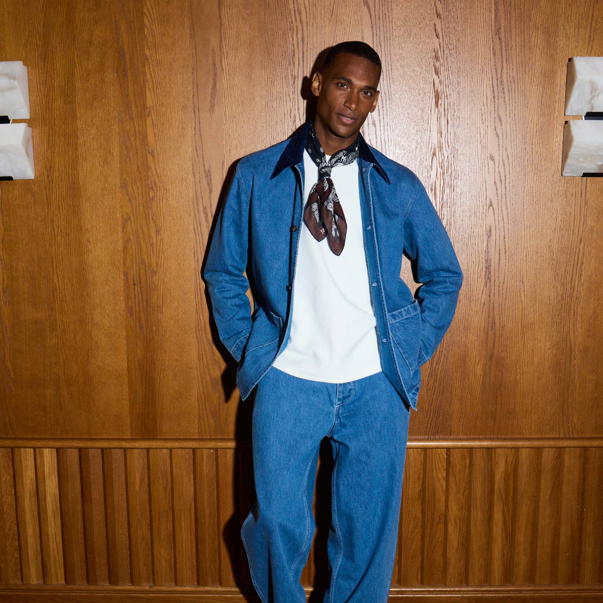 Veste de travail en denim