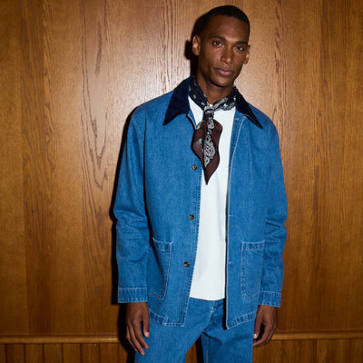 Veste de travail en denim