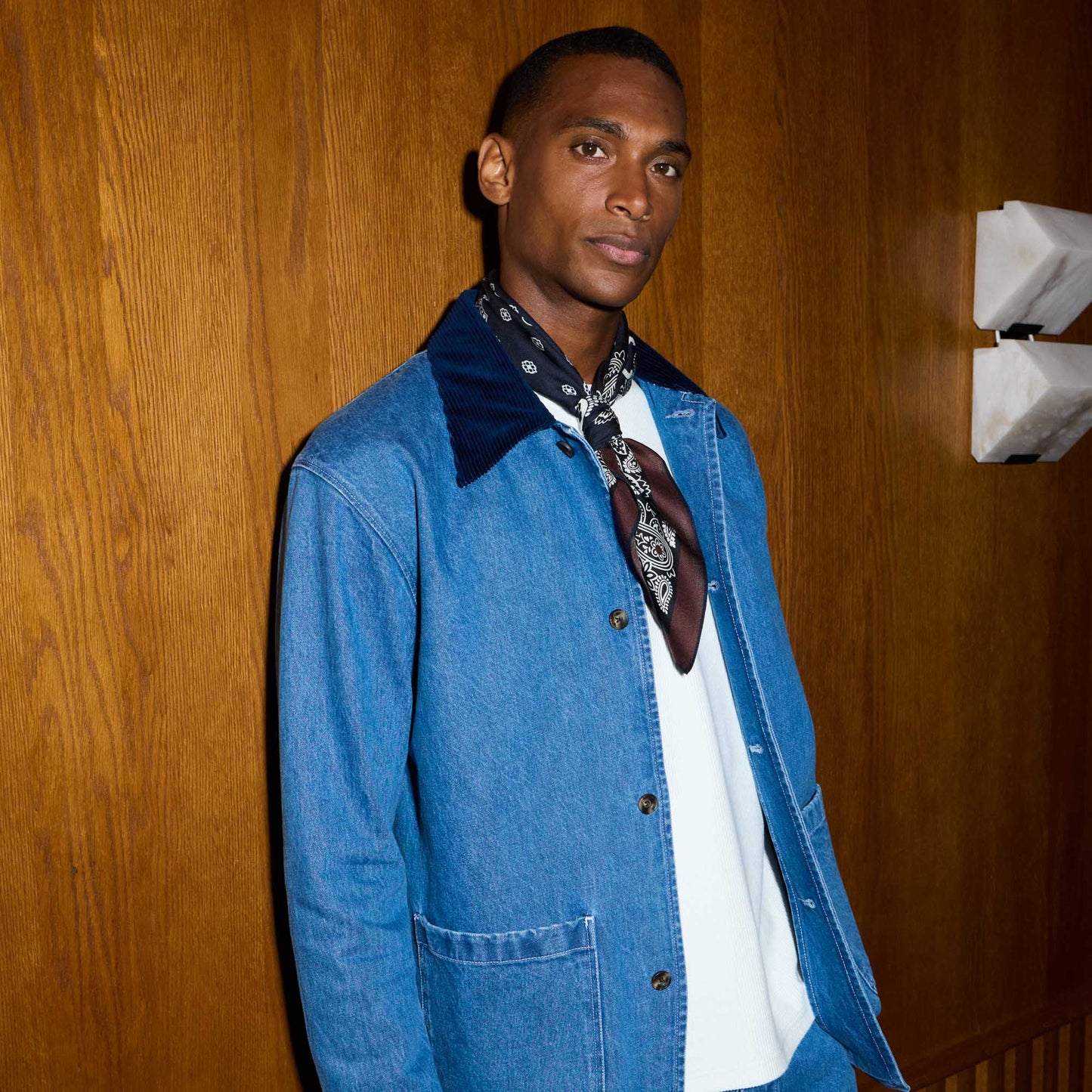 Veste de travail en denim