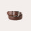 Brown full grain leather belt