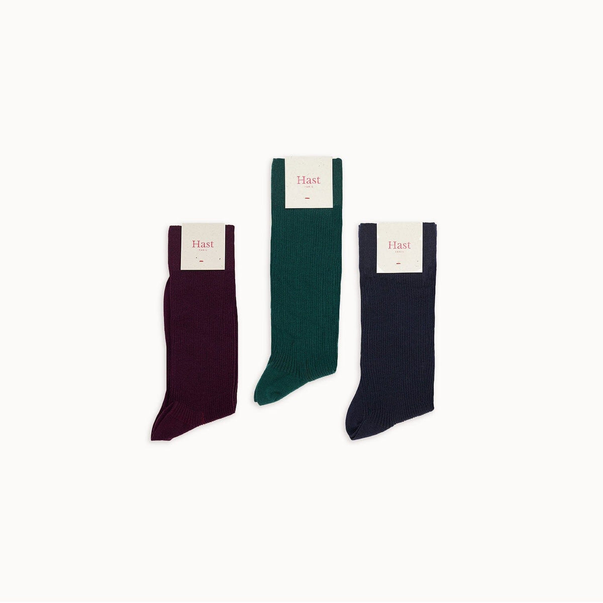 Pack de 3 chaussettes en laine mérinos