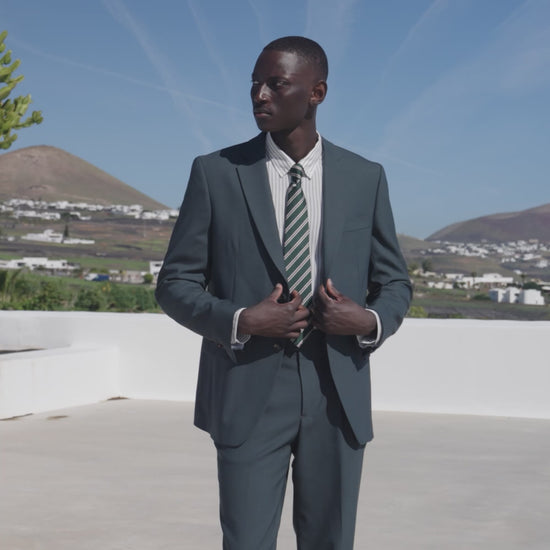 Veste en laine Fresco émeraude