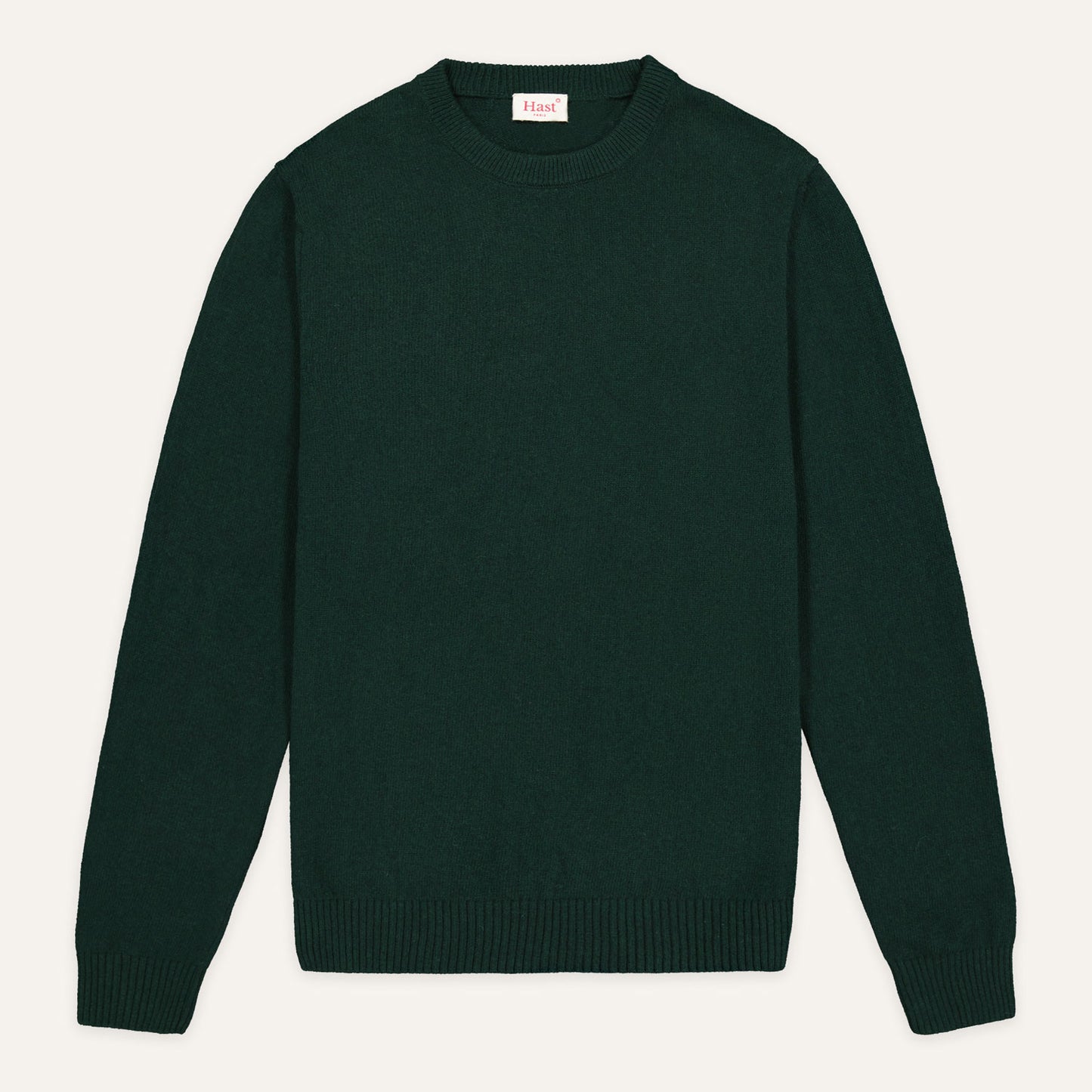 Fir green wool sweater