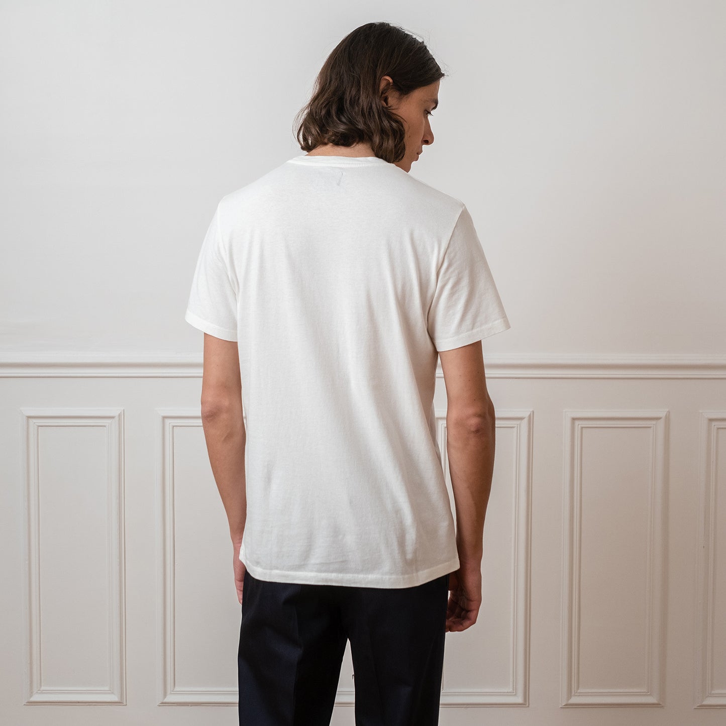 White organic cotton T-shirt