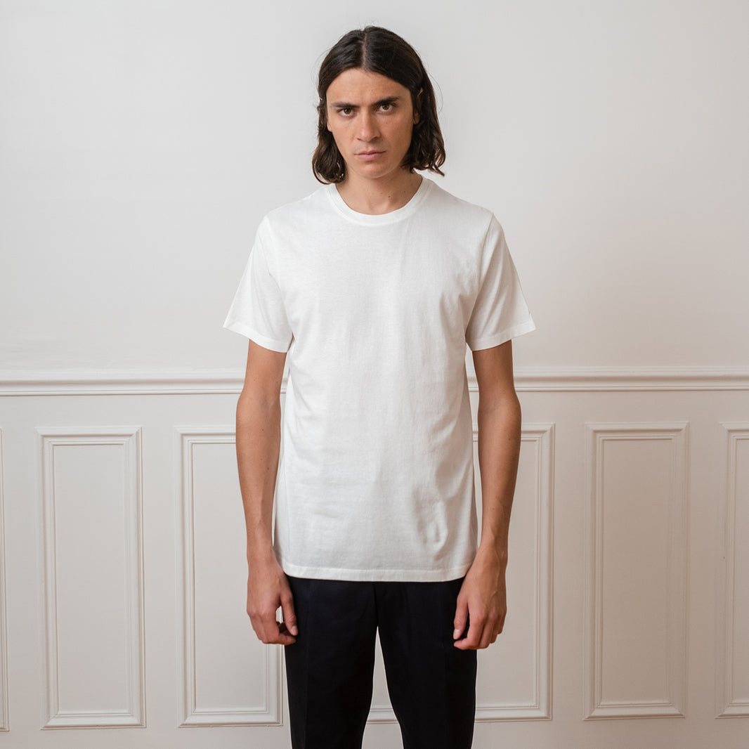 Tee-shirt en coton biologique blanc