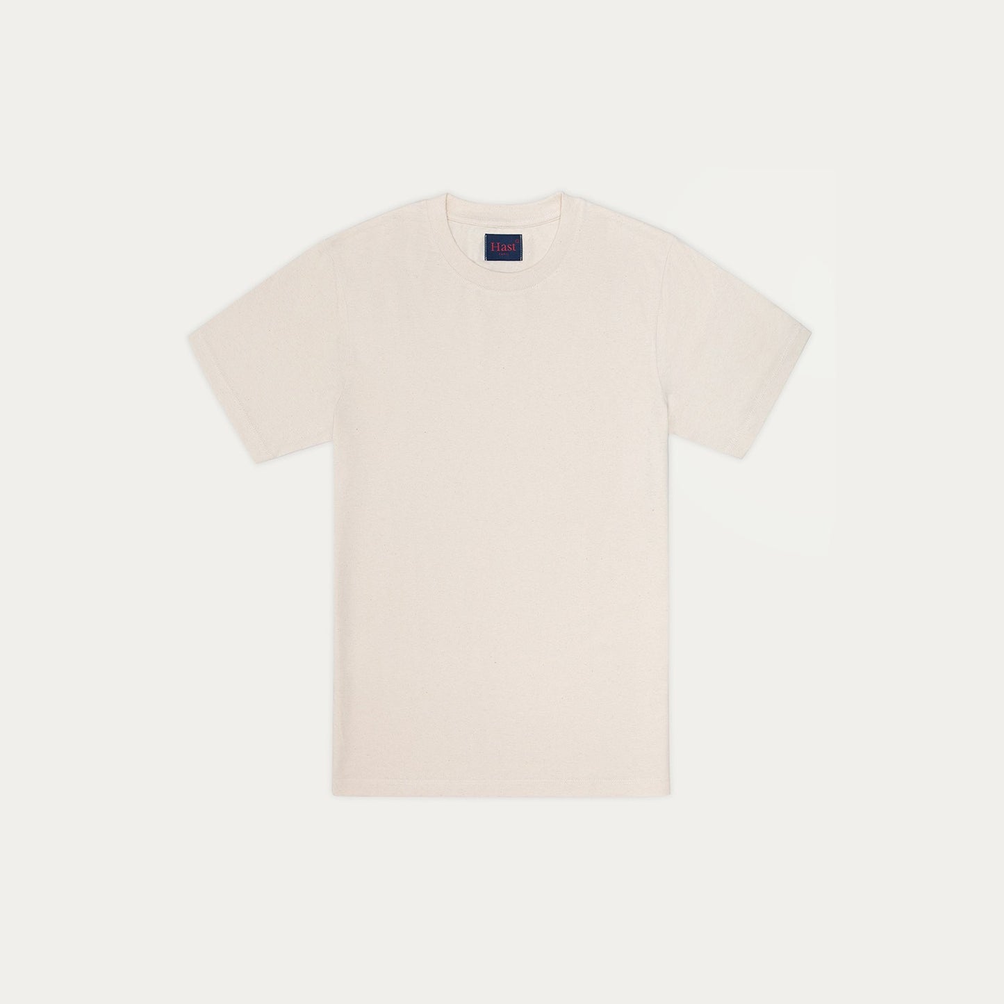 Ecru organic cotton T-shirt