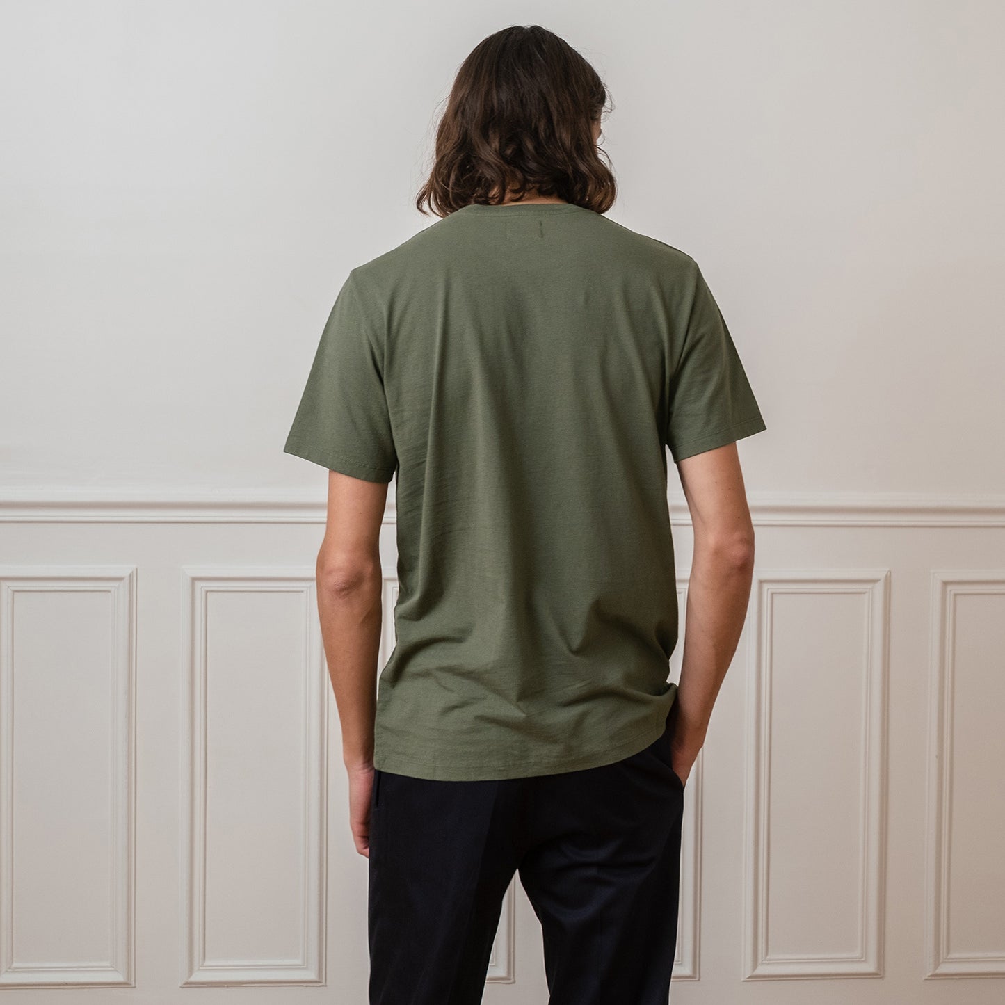 Green organic cotton T-shirt