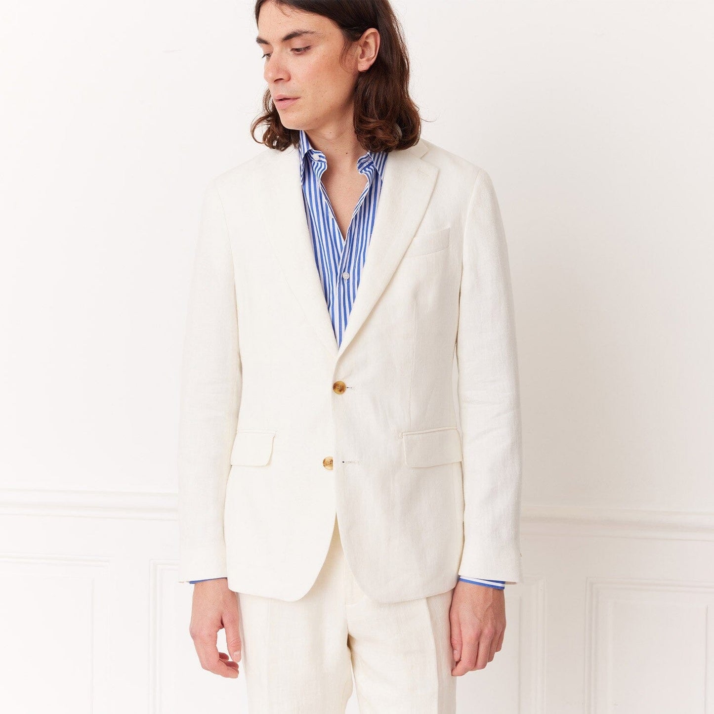 Ecru linen jacket